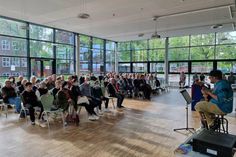 Musikauftritte des Duos Phil Rukat &amp; Kevin Mangels gehörten zum Rahmenprogramm.