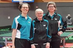 Bente Grimm, Martina Schuldt und Michaela Flackus (v. lks.).