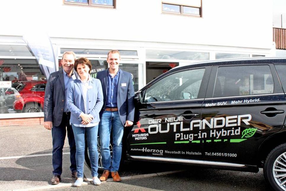 Jens, Regina und Dennis Herzog (v. lks.).