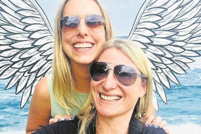 Den Selfie-Spot im Kurpark haben die beiden Ostsee-Perlen Kristina Kolbe (lks.) und Gesche Muchow im Selbstversuch getestet.