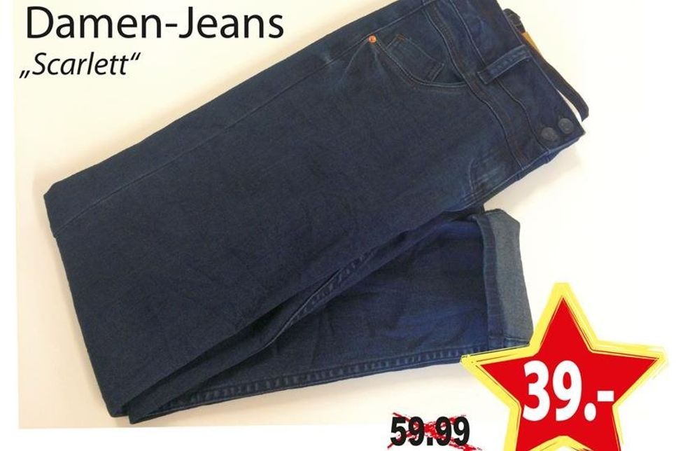 Diese schicke Jeans gibt es in dieser Woche zum Sonderpreis.