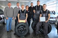 Ob Meister, Disposition oder Azubi - im Autohaus Senger ziehen alle Mitarbeiter an einem Strang.