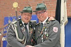Ein junges Team: Erster Ältermann Thorsten Krüger (re.) mit neuem Zweiten Ältermann Nils Hagen.
