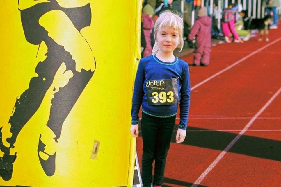 Solveig Mancke, Gesamtsiegerin über die 800 Meter.
