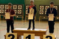 Emil Mittelstädt vom SchV Malente gewann Silber, besser war Marc Stöhr, SV Sprenge, Bronze ging an Carl Pietsch vom ESV Fehmarn (v. l.):