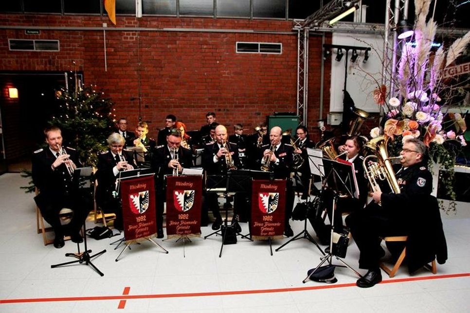 Der Musikzug der Gemeindewehr Grömitz wird den Winterball wieder musikalisch begleiten.
