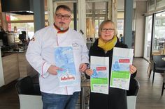 Bäckermeister und Brot-Sommelier Andreas Seßelberg und Werkleiterin Vera Litzka.