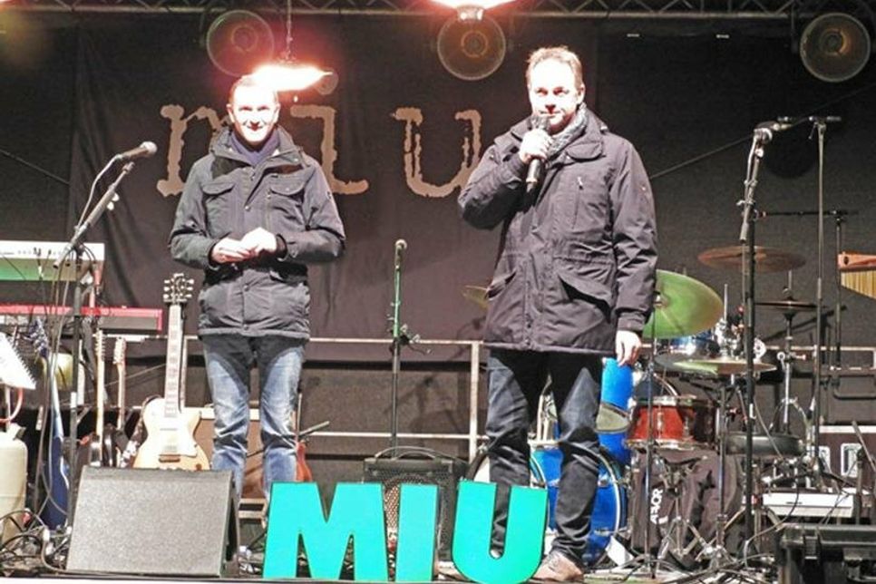 Michael Keller und Carsten Behnk ließen die Lichter angehen.