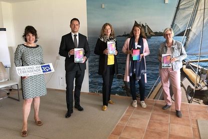Margret Berner, Klaus Lademann, Dagmar Andersen, Stephanie Kahl und Ute-Maria Bleicker freuten sich gemeinsam über die Unterstützung.