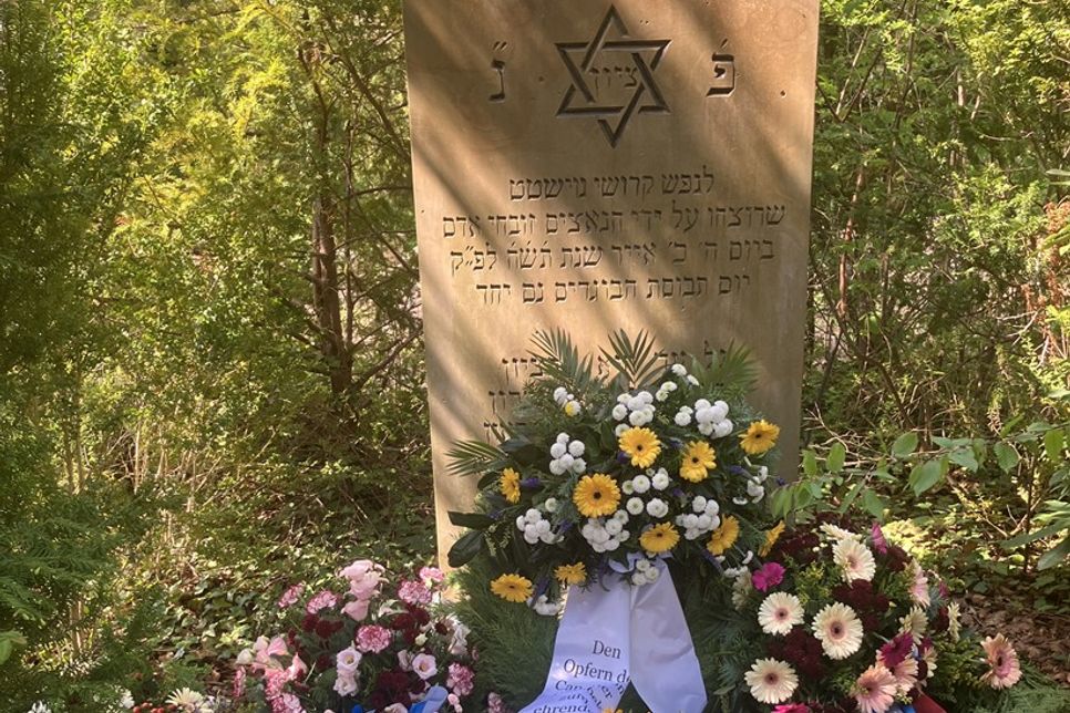 Jüdischer Friedhof in Neustadt am 3. Mai 2026.