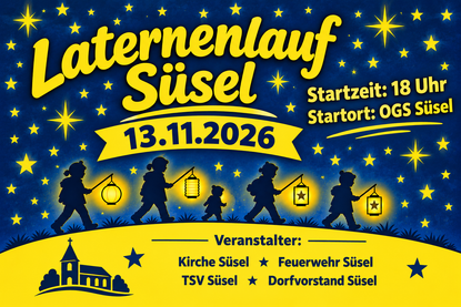 Einladung zum Laternenlauf