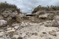Besonders gefährdet ist die Küste in Pelzerhaken. Im Oktober entstanden hier bei der Sturmflut schwere Schäden.