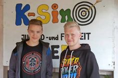 Leon Fink (lks.) und Lukas Beise haben viele Pläne.