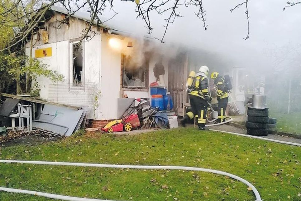 Durch das schnelle Eingreifen der Feuerwehren konnte Schlimmeres verhindert werden.