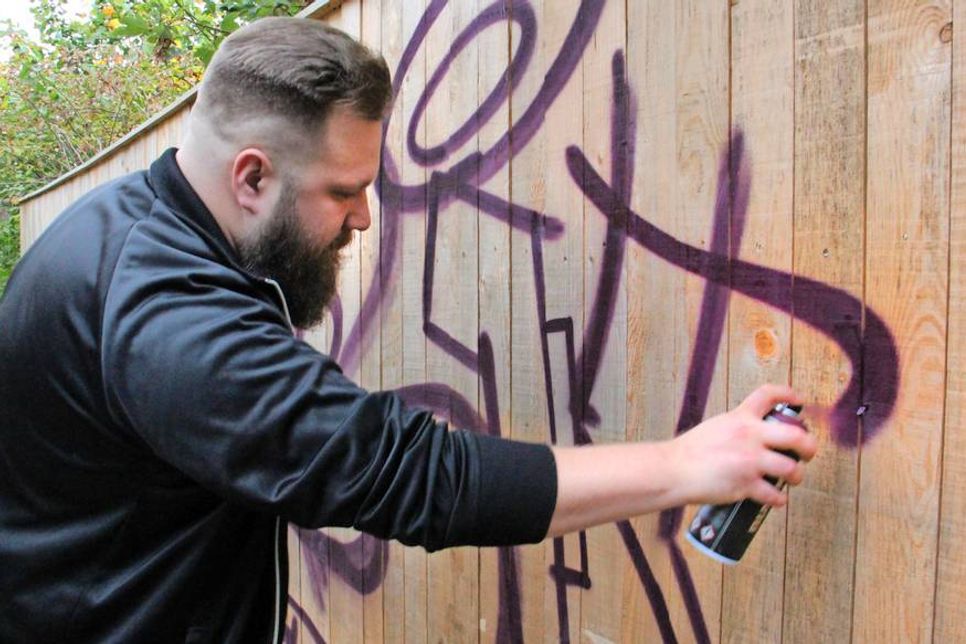 Kreativ und ganz legal. Jeder Sprayer hat seine ganz persönliche Handschrift.