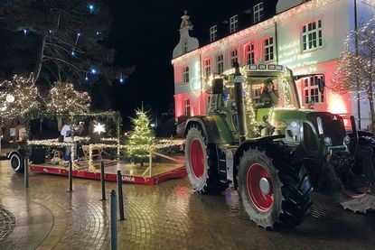 Am Heiligabend war das „Weihnachtsgespann“ im Gebiet der Kirchengemeinden Niendorf/Ostsee und Timmendorfer Strand unterwegs.