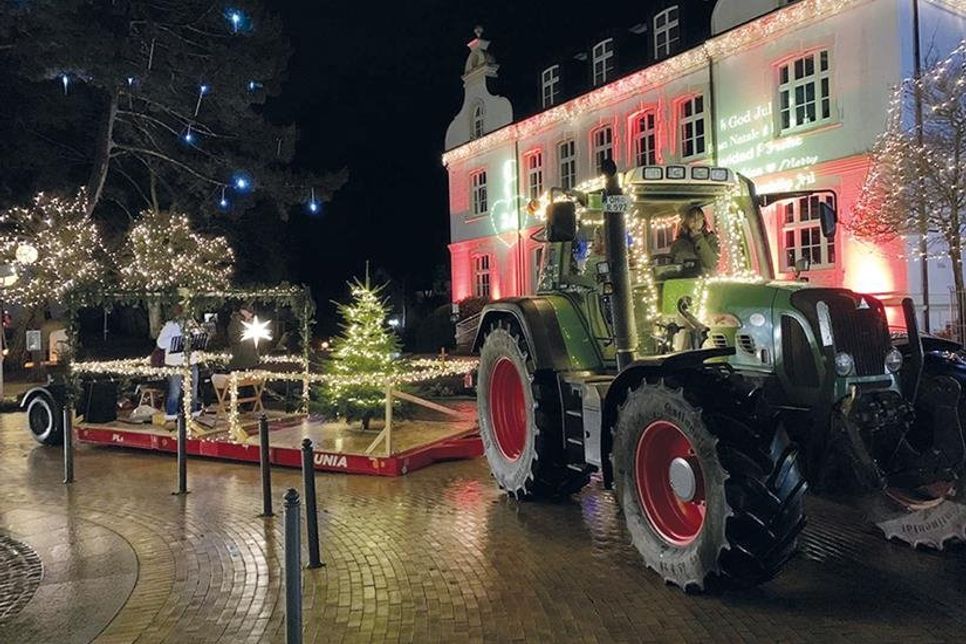 Am Heiligabend war das „Weihnachtsgespann“ im Gebiet der Kirchengemeinden Niendorf/Ostsee und Timmendorfer Strand unterwegs.
