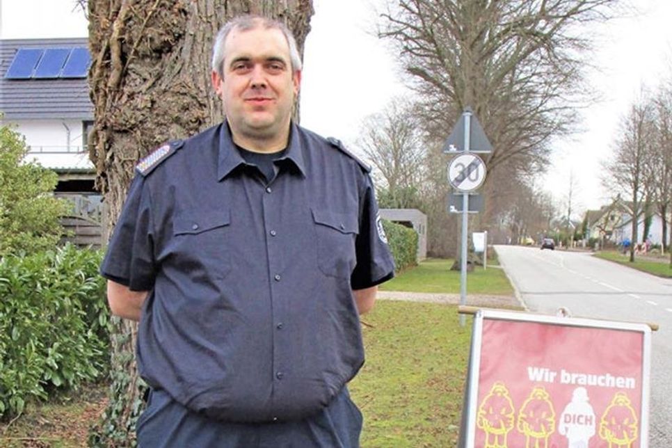 Ortswehrführer Karsten Wallath