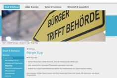 Von der Startseite www.stadt-neustadt.de gelangt man über den Reiter „BürgerTipp“ direkt zum neuen Service der Stadt.