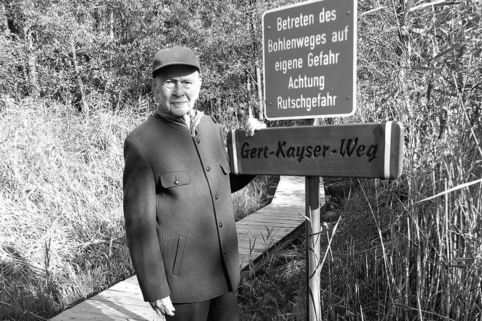 Bad Schwartaus großer Natur- und Umweltschützer Gert Kayser ist im Alter von 80 Jahren verstorben. (Foto: Umweltbeirat/Archiv)