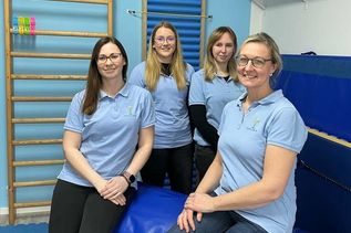Ab jetzt zu viert: Das Team der Ergotherapie-Praxis bei den Linden mit Ramona Küster, Laura Fischer (ab 1. März), Sandra Dittmer und Kira Heick (ab 1. Februar; v. lks.) freut sich auf neue Patienten und Patientinnen.