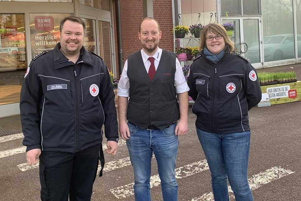 Christian Steffen, Benjamin Haase und Ann-Kathrin Duus.