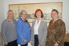 Tina Becker, Monika Lohse, Brita Witt und Isabella Becker (v. lks.).