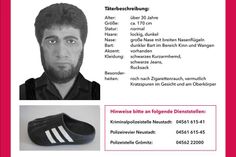 Mit diesem Phantombild sucht die Polizei nun nach einem möglichen Täter.