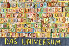 Der erste Preis ging an Veronika Frenzel für ihr eindrucksvolles Bild „Das Universum“ (Ausschnitt).