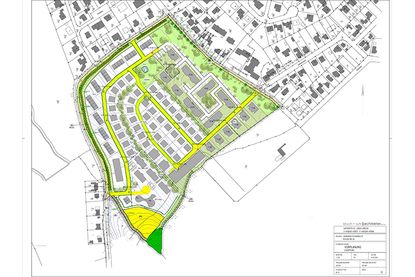 So sieht die derzeitige Planung für das Neubaugebiet Scharrstücken aus.