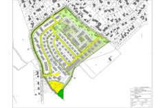 So sieht die derzeitige Planung für das Neubaugebiet Scharrstücken aus.