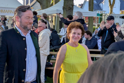 Otto Carstens mit Marion Schmidt