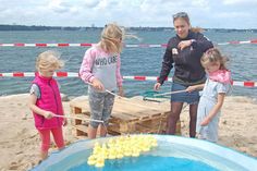 Entenangeln bei einsetzendem Sturm – gar nicht so einfach.