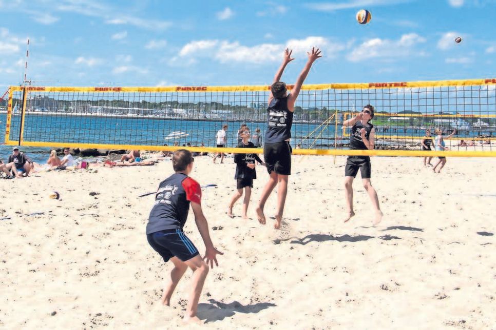 Parallel zu den Turnieren der Großen wurde die Landesmeisterschaft der U 16-Teams ausgetragen.