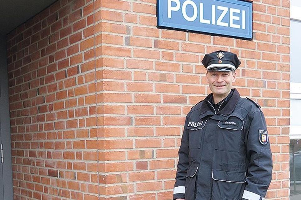 Seit dem 1. Dezember leitet Jörg Burmester die Polizeistation in Stockelsdorf.