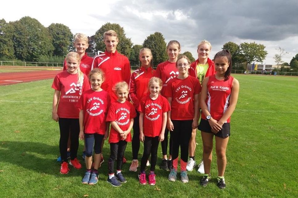 Bei den letzten Kreismeisterschaften der Saison waren die Leichtathleten des TSV Grömitz sehr erfolgreich. Bei den Jüngsten W8 konnte Lia Stenson den Weitsprung vor ihren Vereinskameradinnen Elsa Nieselt und Henrike Klindt gewinnen. Bei Ballwurf dagegen gewann Elsa vor Henrike und Lia. Das Ballwerfen der W11 dominierte Janice Braun. Die erfahrenen Athleten Tim und Henrik Faasel, Finja Plath und Bente Kropp belegten im Sprint, Weit- beziehungsweise Hochsprung und Kugelstoßen jeweils den 1. Platz. (red)