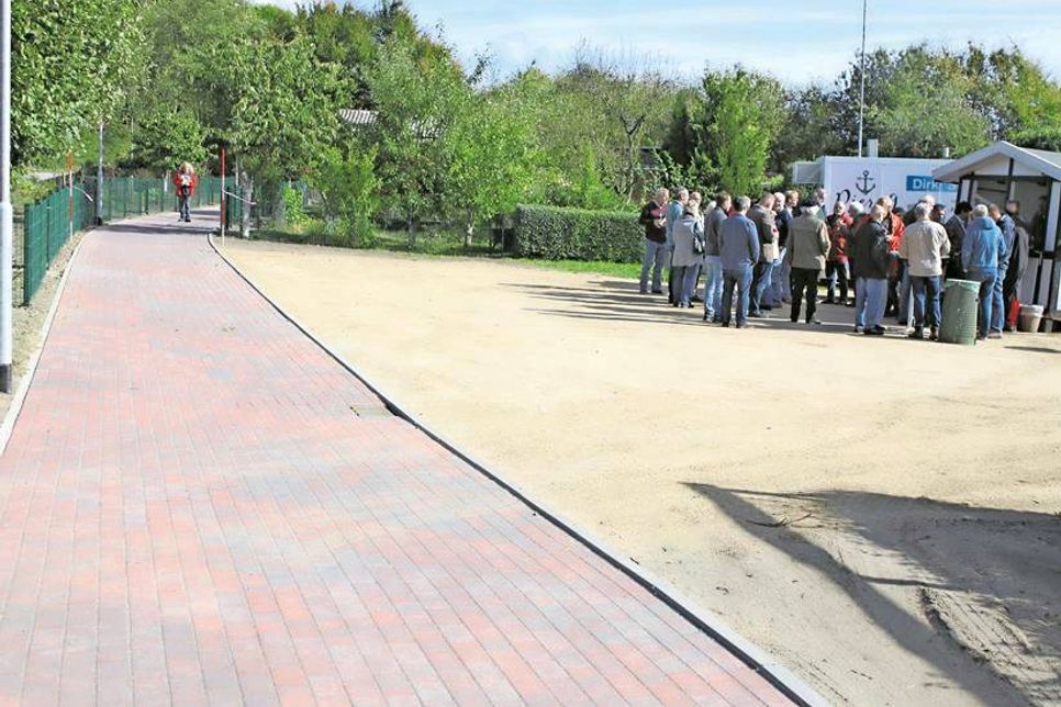 Die neue Radverbindung ist 390 Meter lang und wurde am vergangenen Freitag eingeweiht.