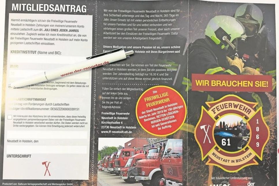 Der Info-Flyer enstand in Zusammenarbeit mit dem reporter.