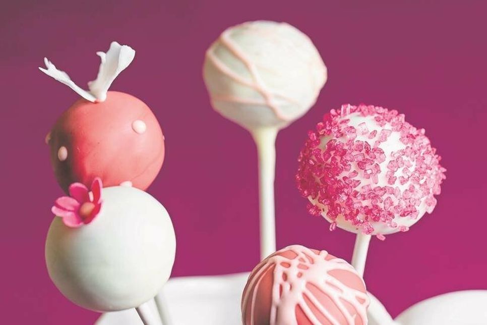 Kuchenlollys hübschen jede Kaffeetafel auf.