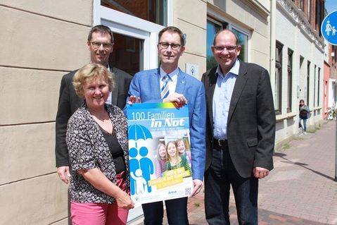 Henning Reimann, Mechtild Piechulla, Ralf Hübner und Martin Liegmann (v. lks).