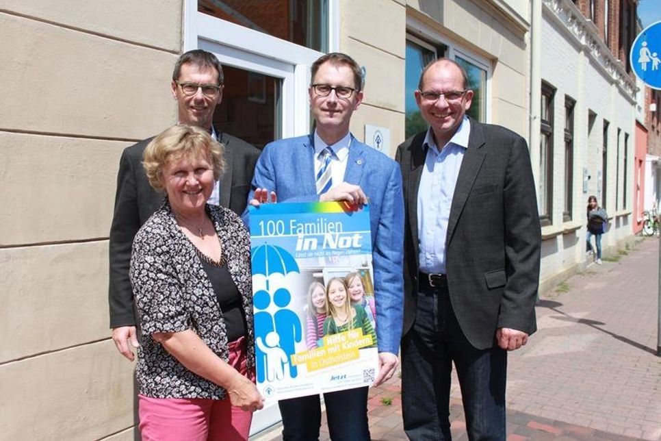 Henning Reimann, Mechtild Piechulla, Ralf Hübner und Martin Liegmann (v. lks).