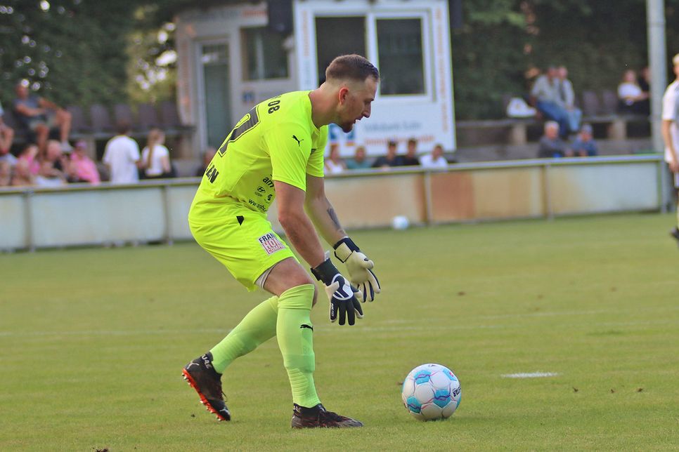 Der Eutiner Keeper Denis Klassen bewies erneut seine Klasse und hielt sein Tor sauber.