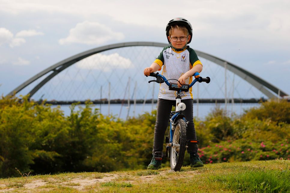 Christian radelt beim Ronald McDonald’s SoloCharity Race 2025