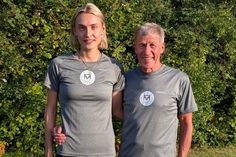 Erfolgreich beim CURREX Alsterlauf 2026: Lili Schau und Peter Massny vom TSV Neustadt.