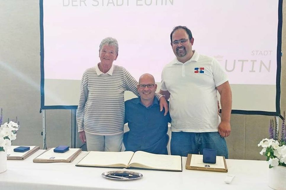 Für ihren ehrenamtlichen Einsatz wurden Christian Noel, Ursel Marianne Kugler und Timo Hantel geehrt.