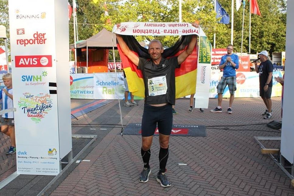 Sieger bei den Männern: Thorsten Eckert.