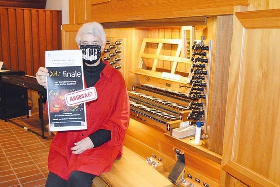 Am kommenden Sonntag hätte das „Finale“ zur Verabschiedung von Katha Kreitlow im Garten der Kirche stattfinden sollen. Wegen Corona entfällt auch diese Veranstaltung ersatzlos.