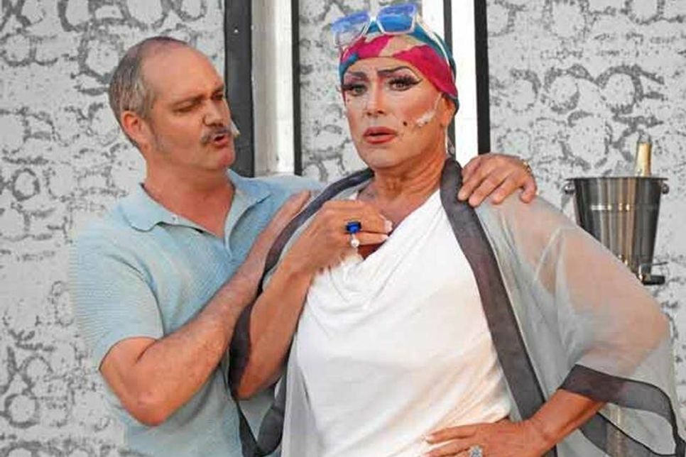 Ein Paar wie viele: Georges (Livio Cecini, li.) und Albin (Uwe Kröger)