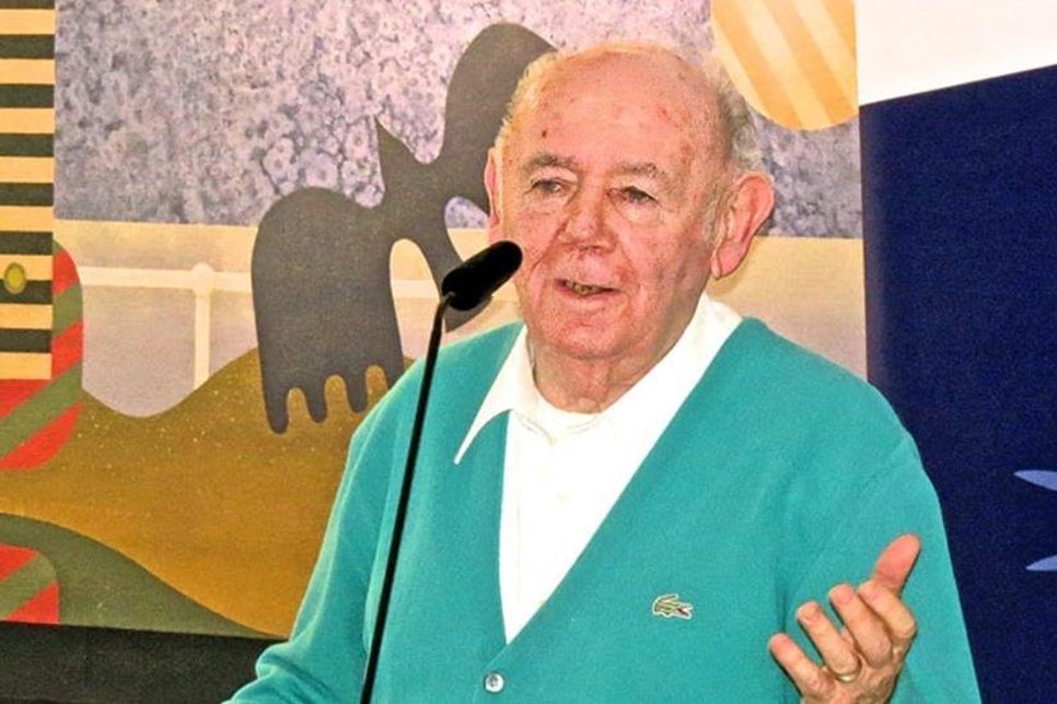 Jurek Szarf, einer der letzten Überlebenden des Holocaust.