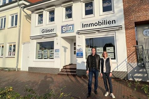 Inhaber Christian Ilgautz und seine Mitarbeiterin Andrea Reifenberg setzen auf marktgerechte Objektbewertung sowie kompetente und persönliche Beratung.